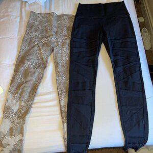 Gymshark and Lululemon leggings